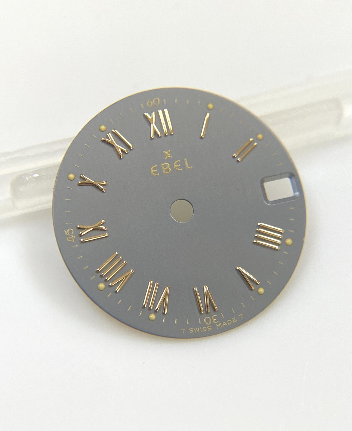 Original New Ebel 1911 Ladies Ref. 188901 Grey/Gold Roman Numeral 18.8mm Dial