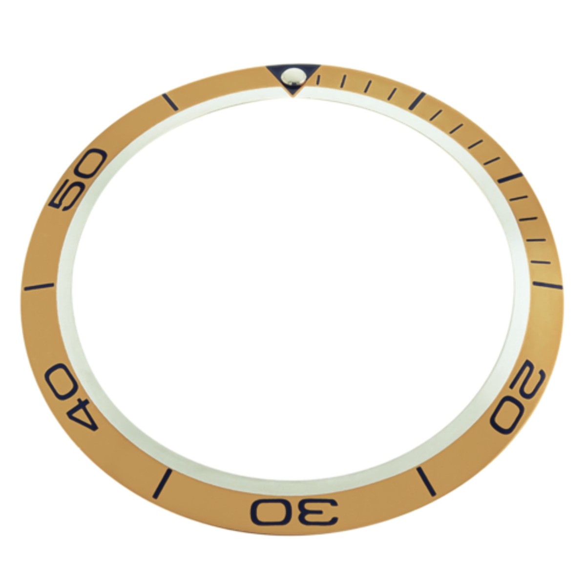 BEZEL INSERT FOR 44MM CASIO 200M MDV106, 106A WATCH DIVER ANALOG SPORTS ORANGE
