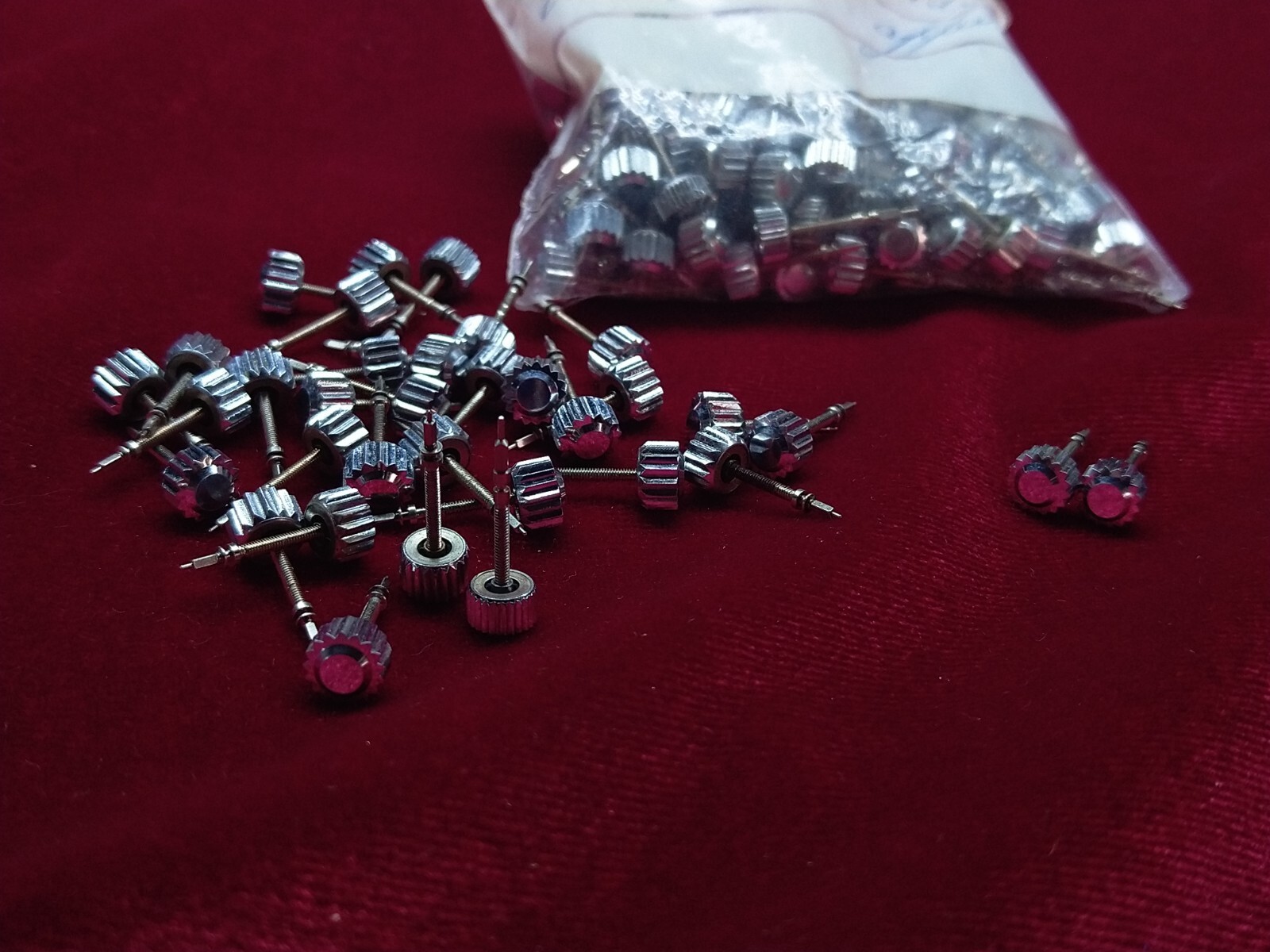 EB EBAUCHES BETTLACH crown 6.00 mm dia/ 2.50 mm tube and stem 1.20 mm