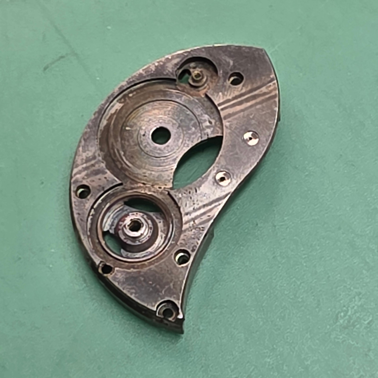 Barrel Bridge Elgin 6/0s 7j Grade 431 Model 2 Original Watch Part /W93