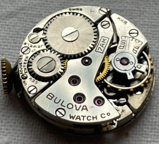 Bulova 7AM – movement for ladies watch RUNS, lot0807