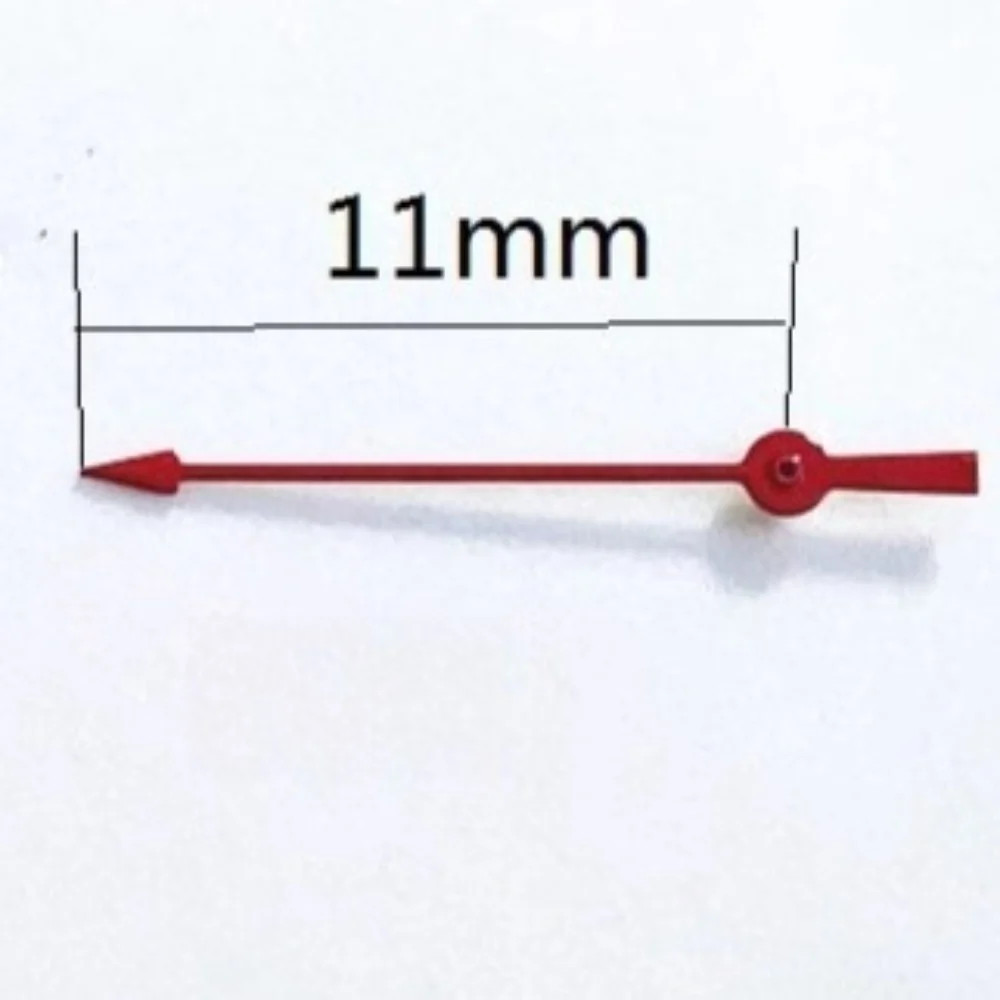 2 PIECES 11mm Red Second Hands for Miyota OS10 OS20 OS30 Movement
