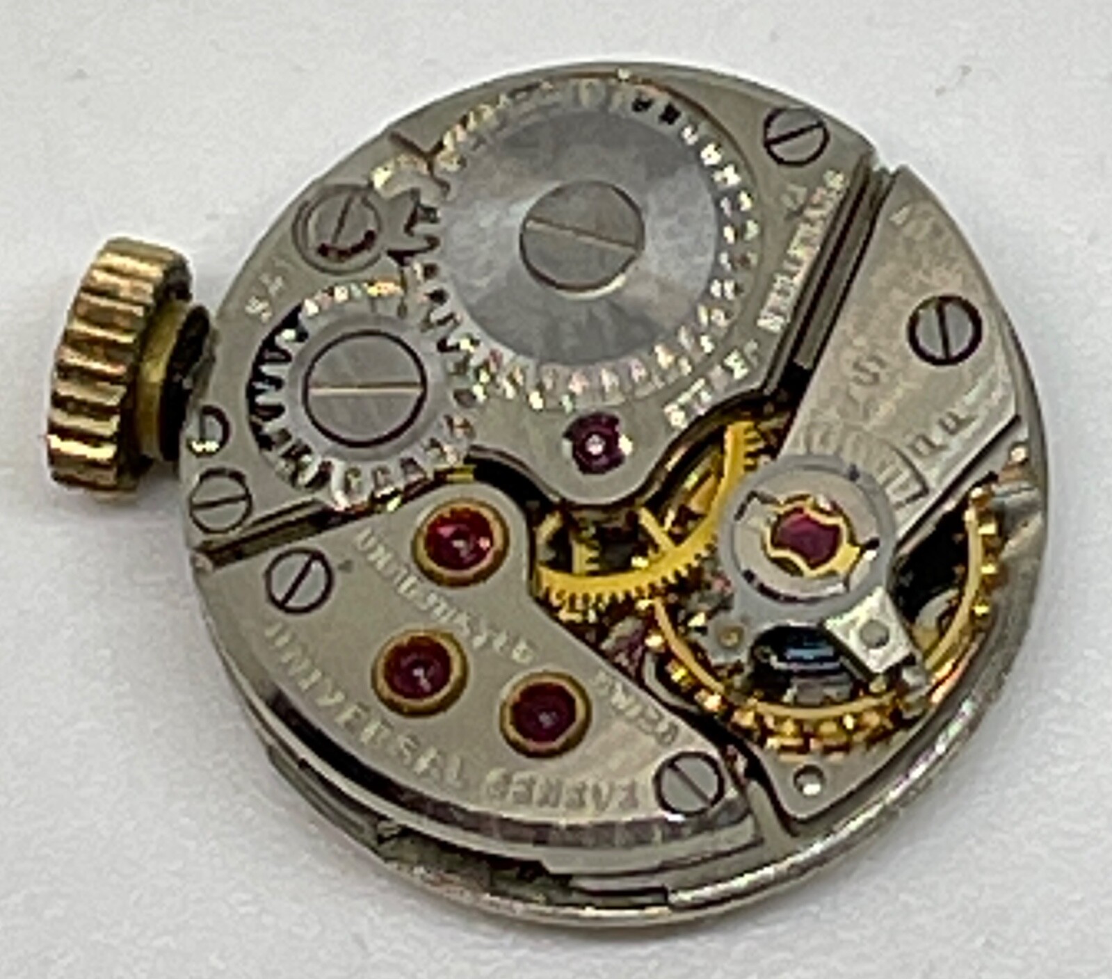 UNIVERSAL GENEVE MOVEMENT Swiss 17 Jewels Runs
