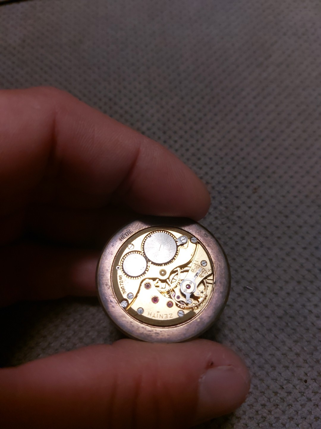 Zenith 3.5mm Mechanism + Dial Watch