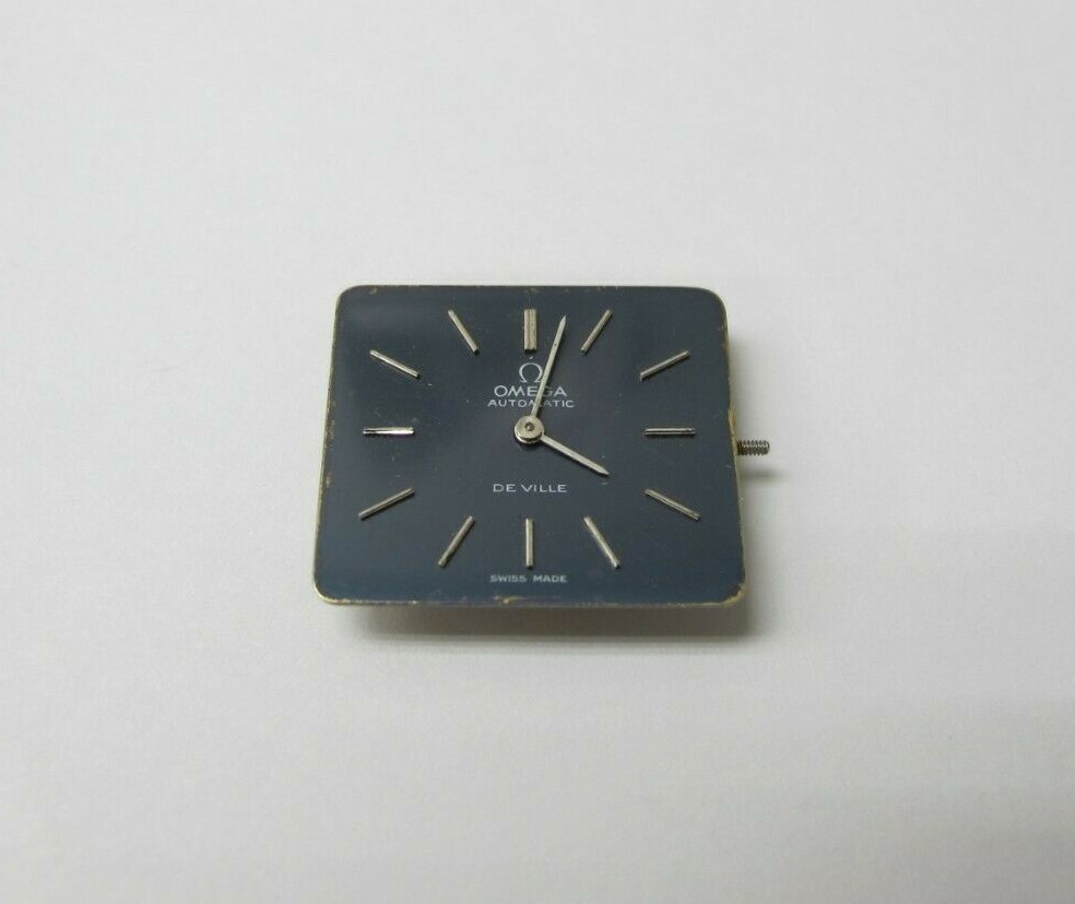 OMEGA DE VILLE COMPLETE MOVEMENT CAL.661 WITH BLUE DIAL AND HANDS