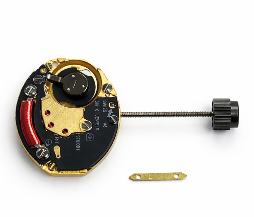 Brand New,Watch Movement Quartz ETA 976.001 HCP5 2 Hands Height 3.6mm Swiss Made