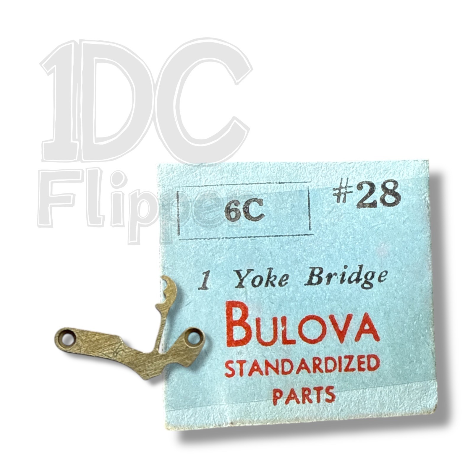 Bulova 6C SET BRIDGE #28 445/216 Yoke Felsa 81 Fits Multiple, Read List!