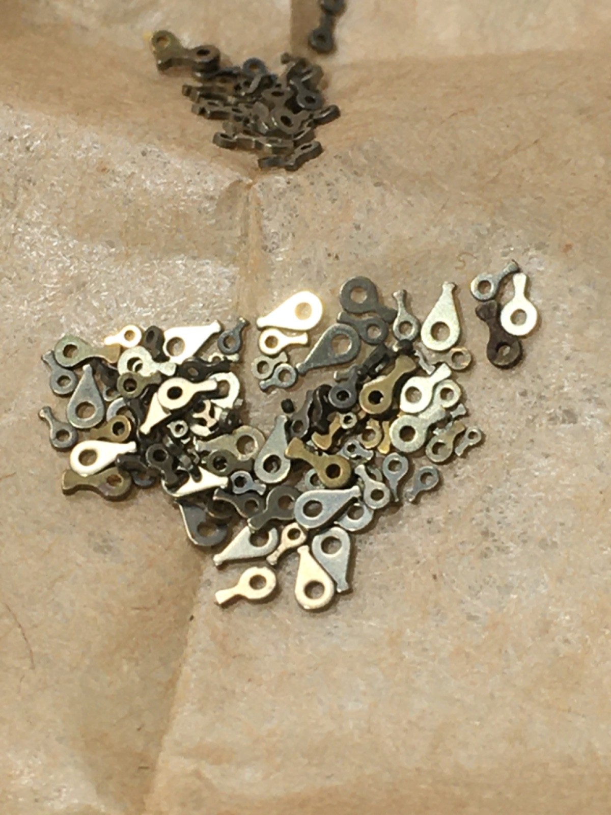 Wrist Watch Parts Brass Fingers For Roskopf Assortment New Old Stock Swiss Made