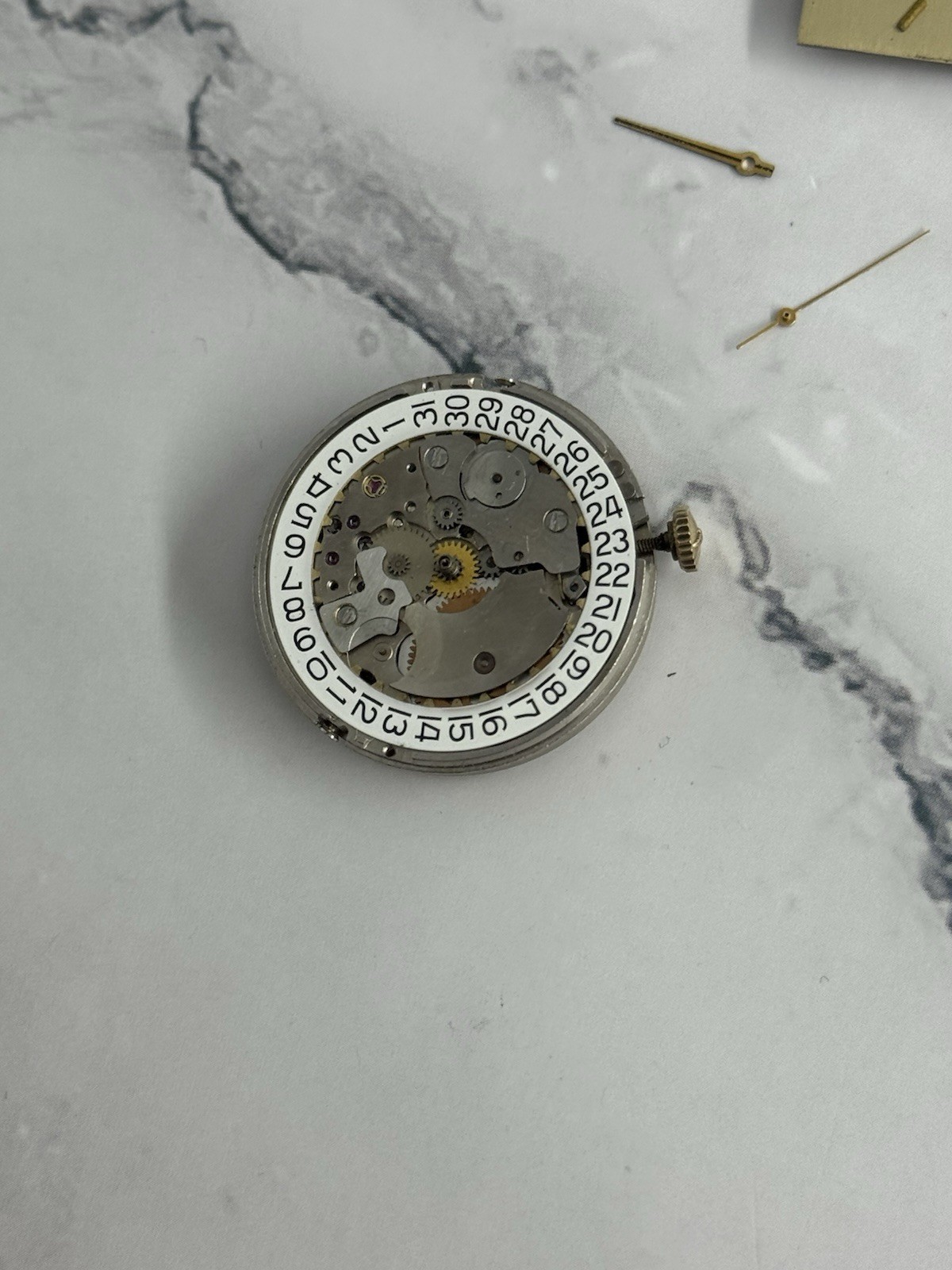 Vintage Longines Admiral Automitac Date 17J L.890.2 Movement For Parts