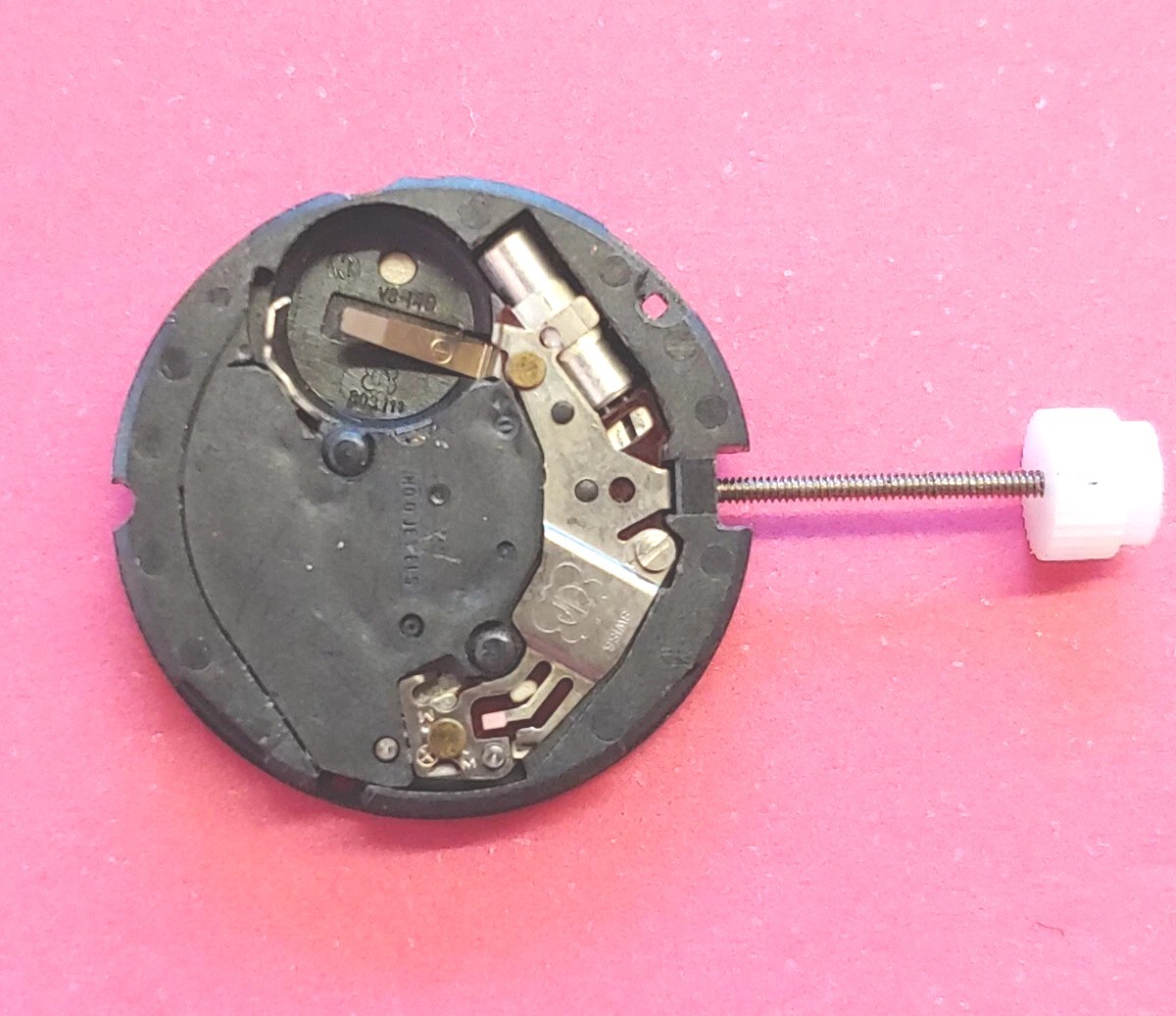 Genuine ETA 803.111-3 Hand Swiss Watch Movement. NOS. Sets, Runs, Keeps Time.