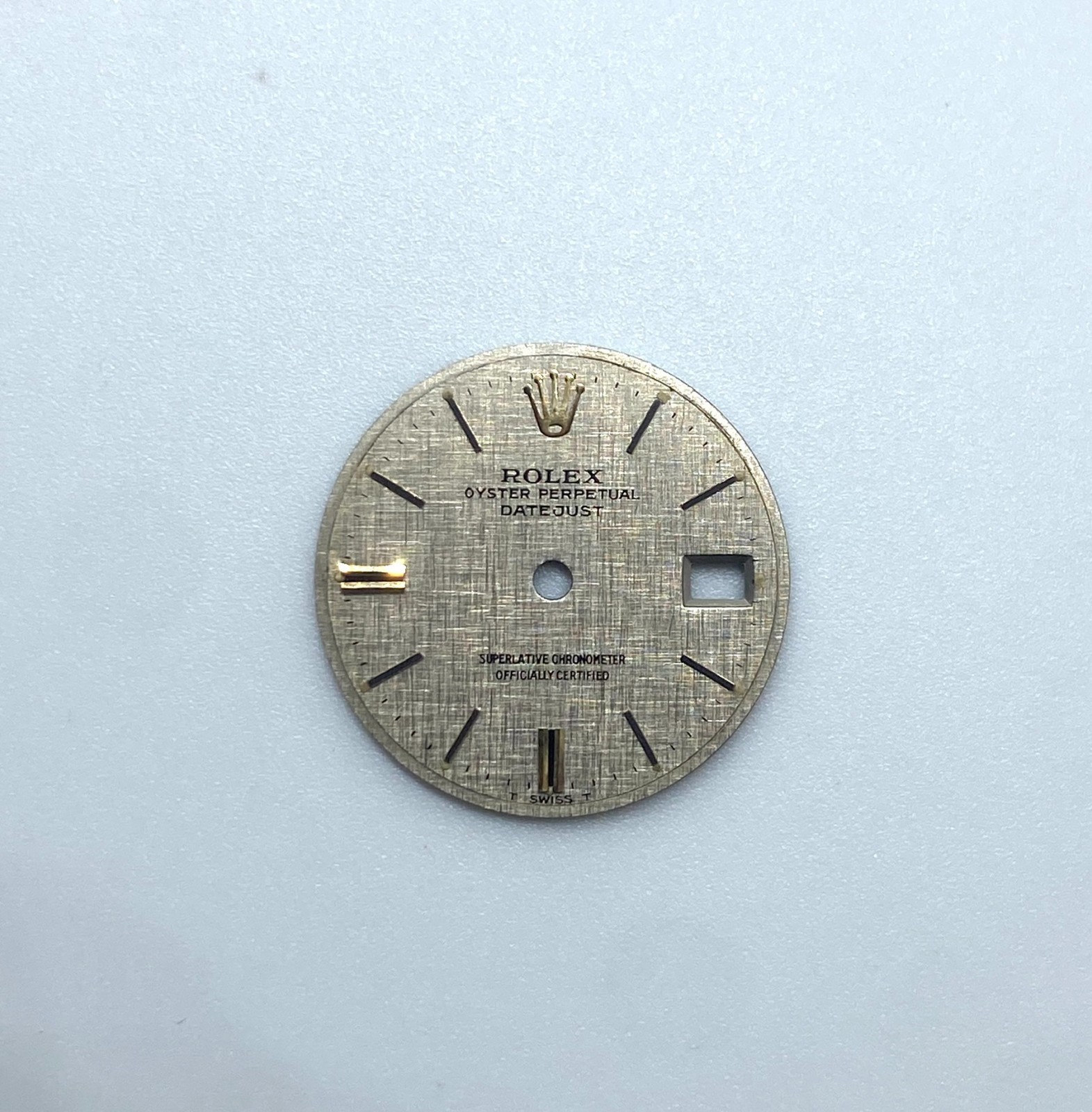 Original Rolex Lady Steel And Gold / Gold Quick Release Dial