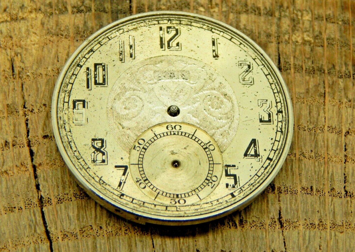 Antique Elgin Pocket watch movement 12s 15j Grade 384 Model 3 Circa 1919