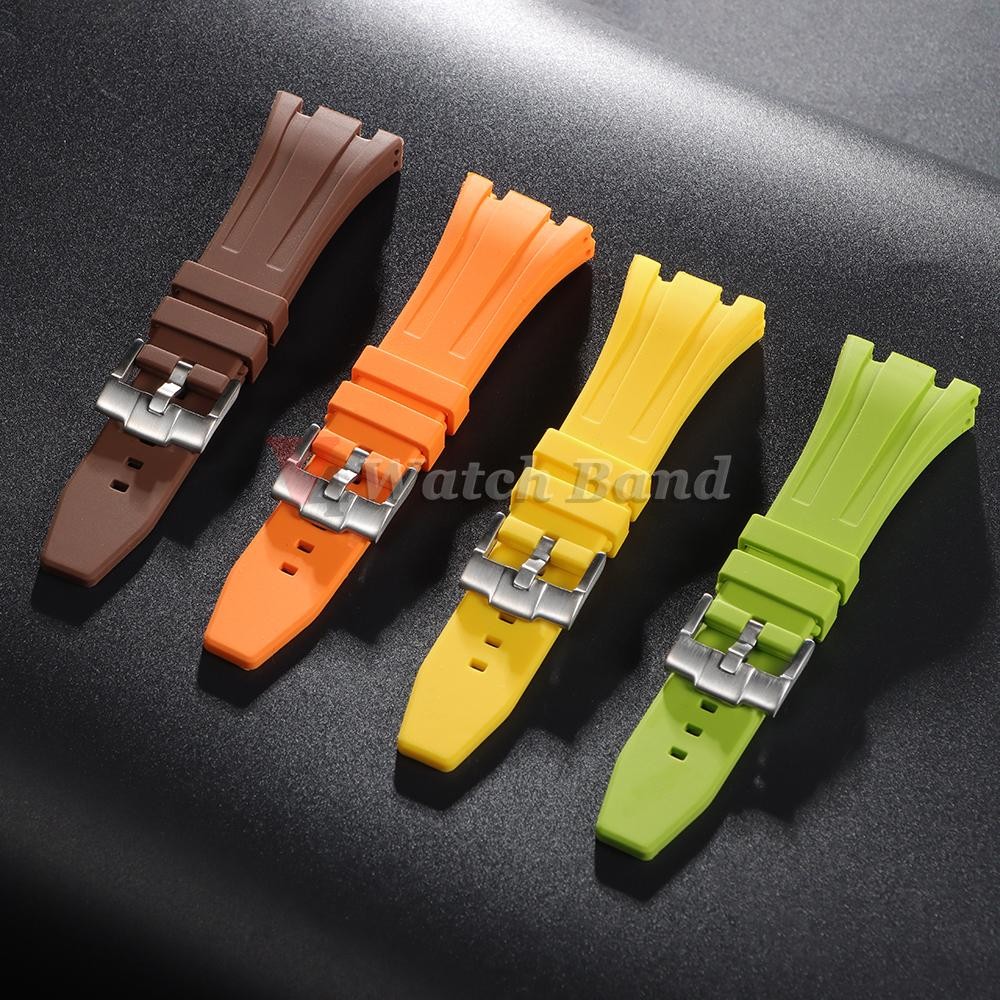 27/28/30mm Silicone Watch Band Strap for Ap Royal Oak Offshore 15703 Sport NEW