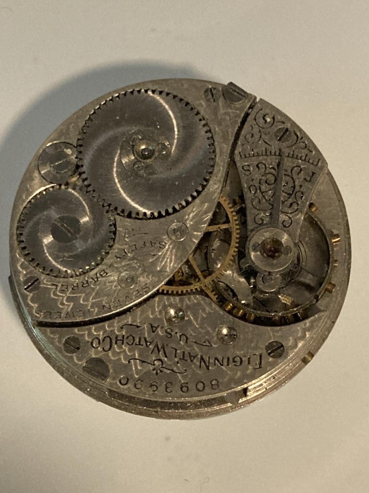 Pocket watch movement lot. Elgin, Waltham, NY Standard, Lady Arlington.