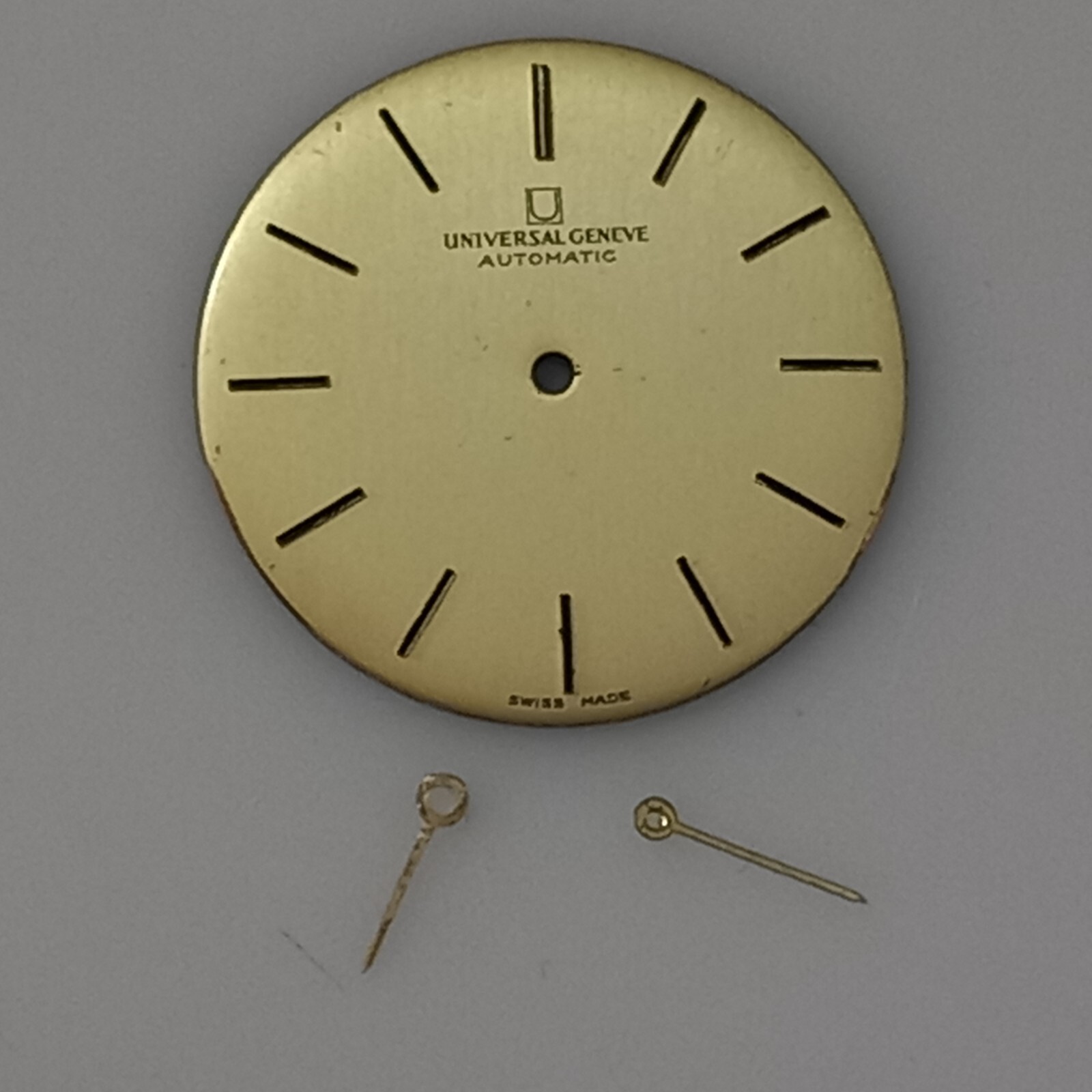 28.9MM UNIVERSAL GENEVE AUTOMATIC ” DIAL & HANDS ” FOR MICRO-ROTOR MVT CAL 1-66