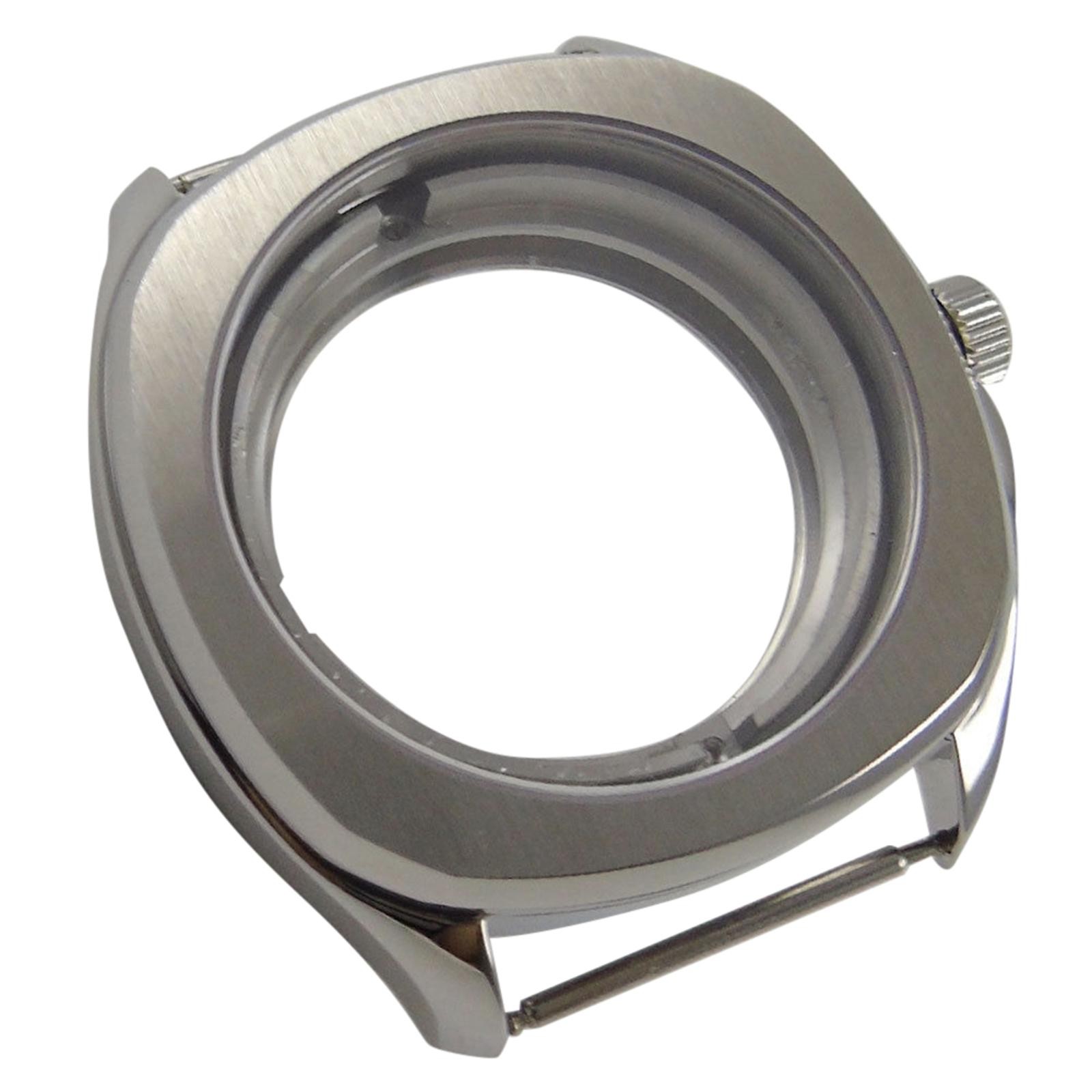 Sapphire Crystal 40mm Stainless Steel Watch Case For ETA 2824 2836 Movement C