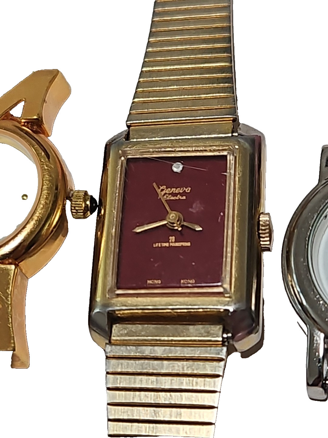 Vintage Watches And Watch Movements, Parts As Is Lot Of 12 (Need Batteries)