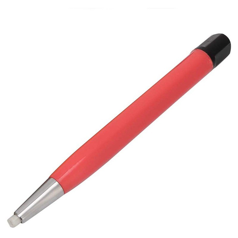 11.3CM Fibreglass Fibre Glass Scratch Pen Brush Pencil Clean Remove Rust Dirt