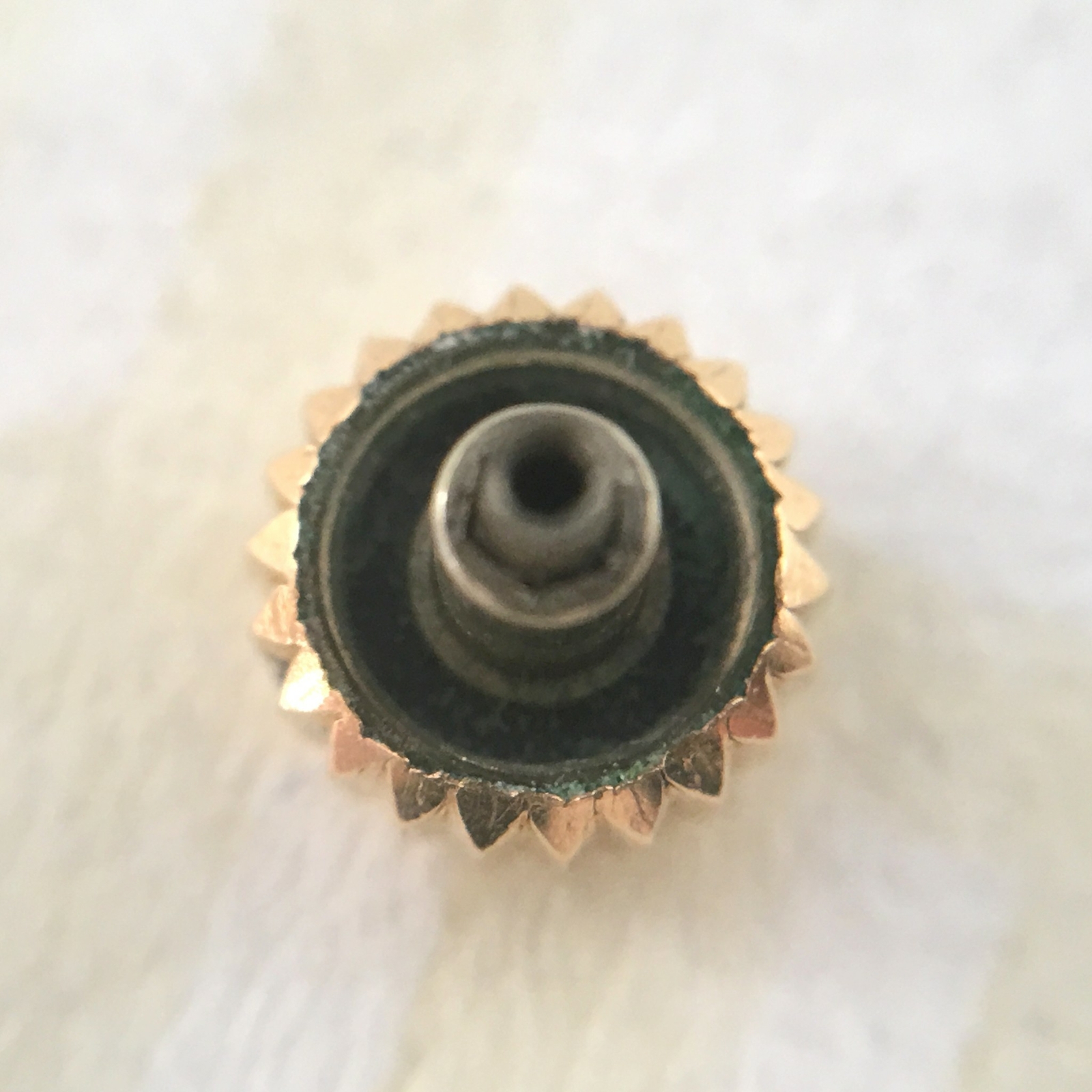 ROLEX BIG BUBBLE OVETTONE 18KT YELLOW GOLD CROSS CROWN 100% GENUINE #W1003