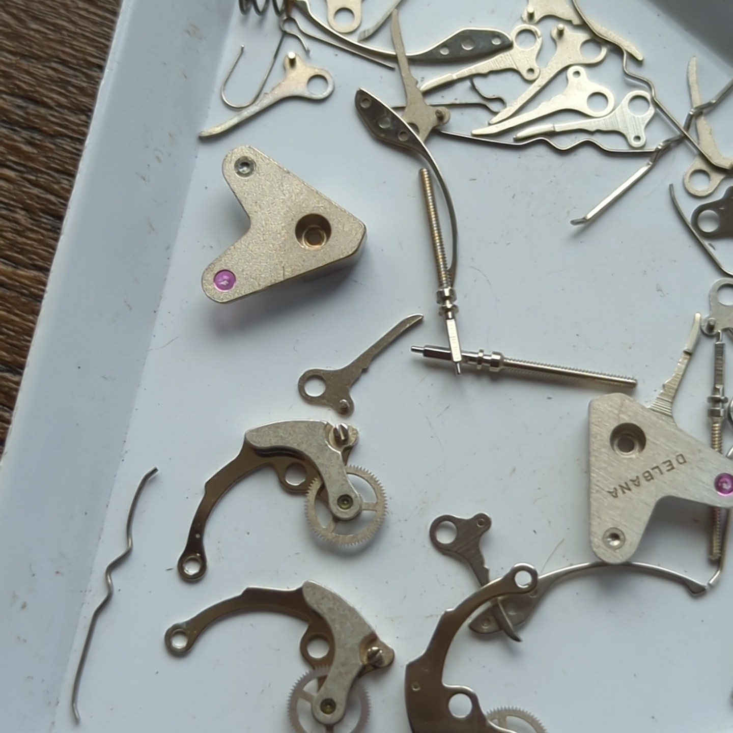 Valjoux 7730 7733 Chronograph Watch Parts Mixed Lot New Old Stock (AA14)