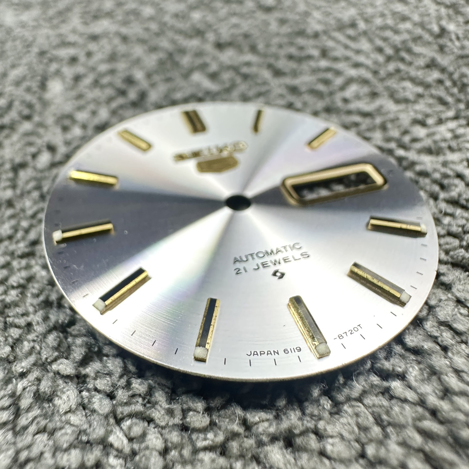 ORIGINAL NOS DIAL FOR VINTAGE SEIKO 6119-8550 6119-855A 6119-855B 6119-8590