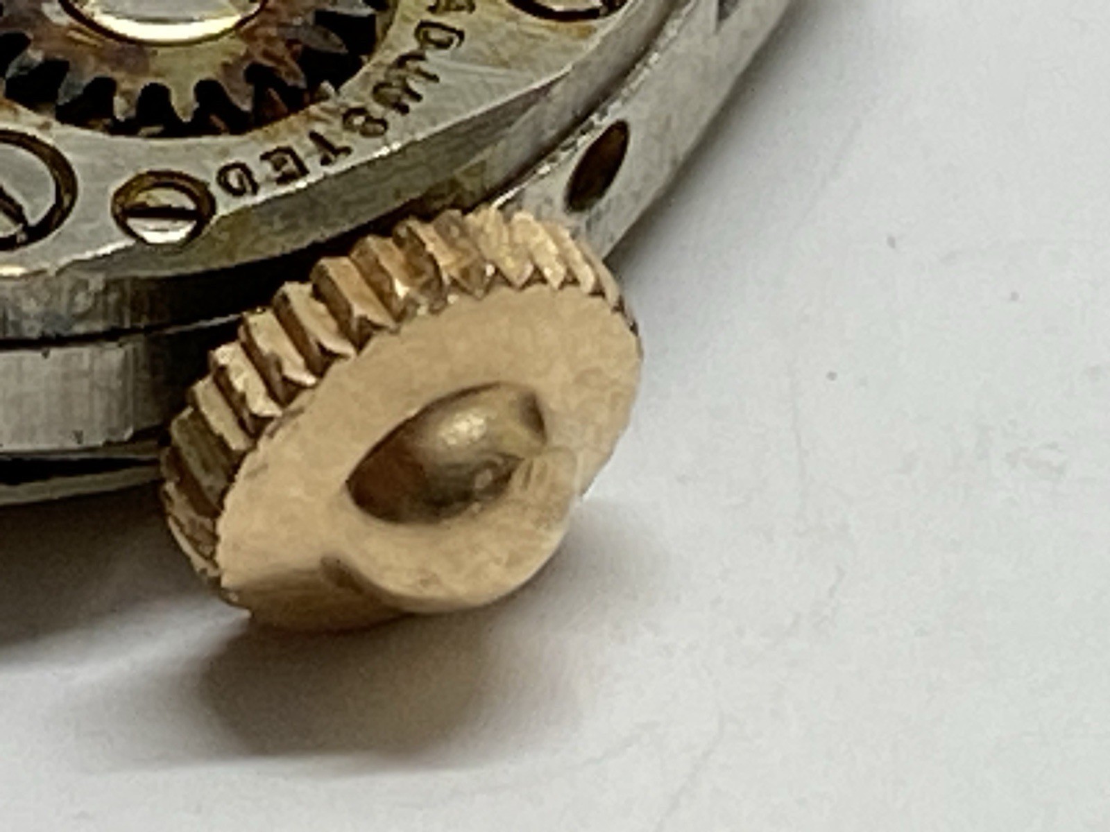 Vintage BANNER WATCH CO. 17 Jewels SWISS Wind Up For Parts Or Repair