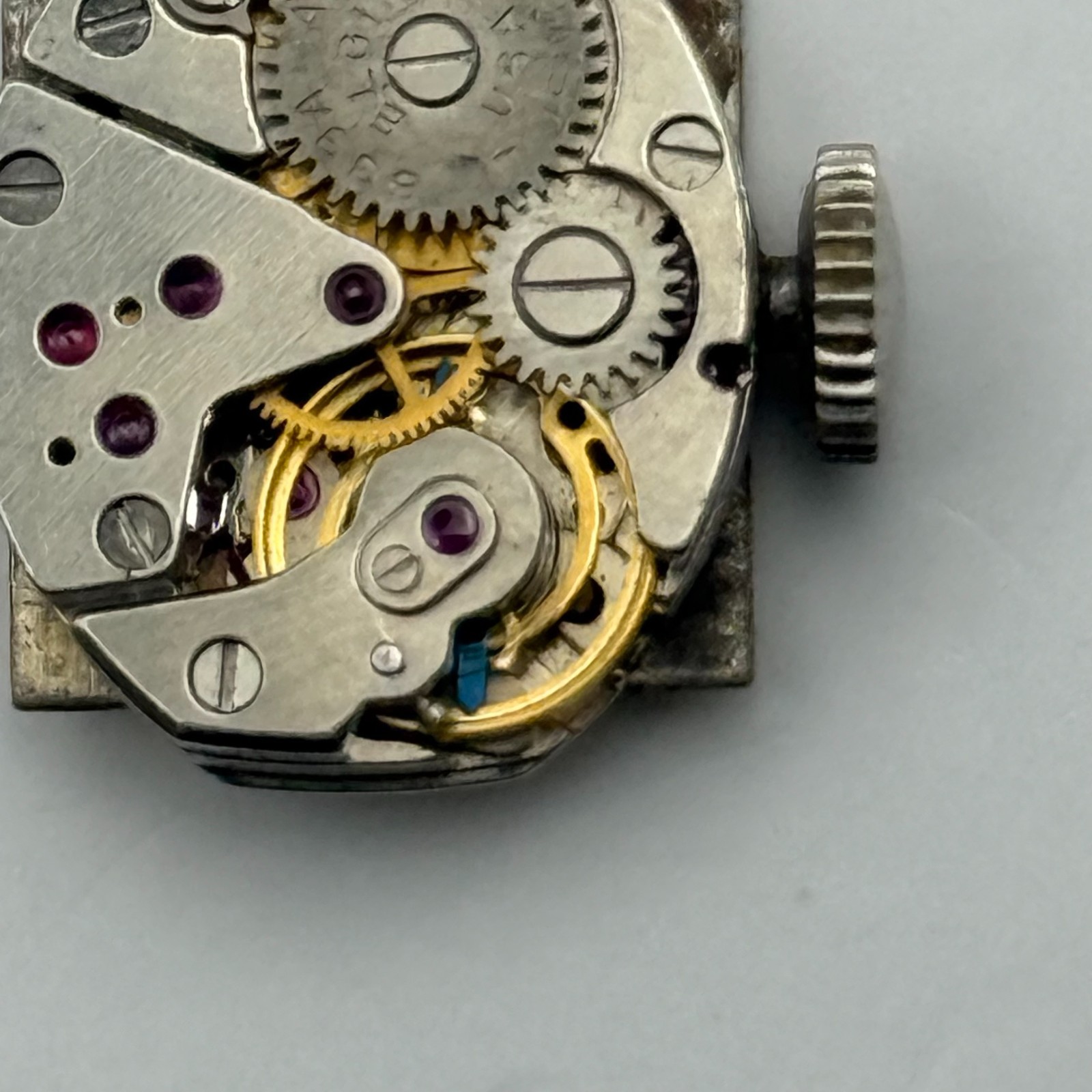 Elgin 833A Watch Movement American Manual Wind Vintage Parts Repair 13.3mm