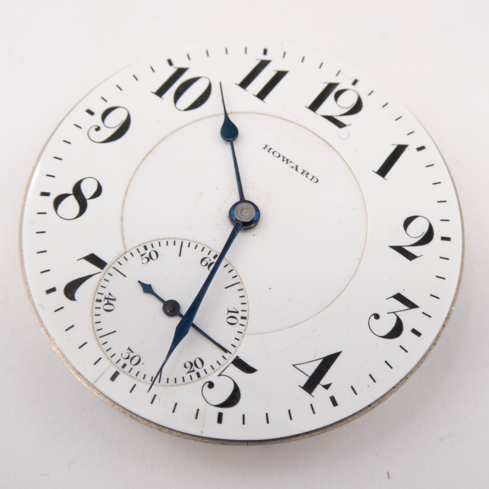 E. Howard Series 4 16-Size 17-Jewel Antique Pocket Watch Movement, Runs