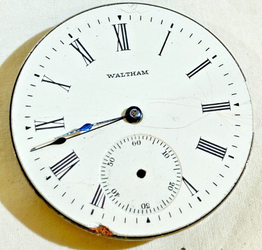 Antique Pocket Watch Movement And Dial Lot of 5 Elgin , Waltham, Illinois
