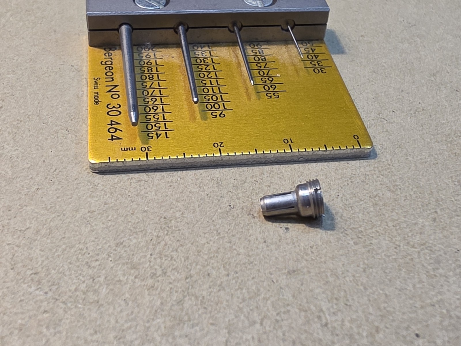 NOS American Pocket Watch Threaded Case Sleeve-5.05mm×7.7mm Parts Spares