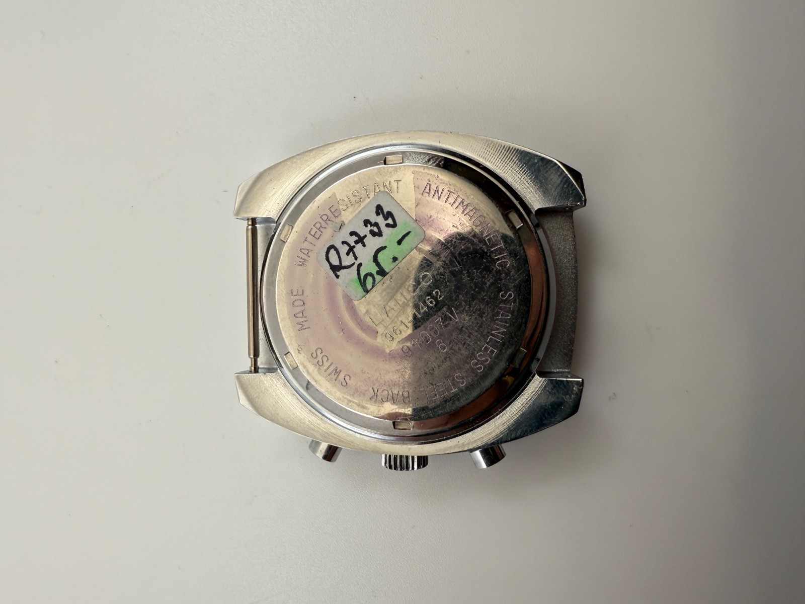Lanco Monaco Case for Valjoux 7733 and Lanco Monaco Dial