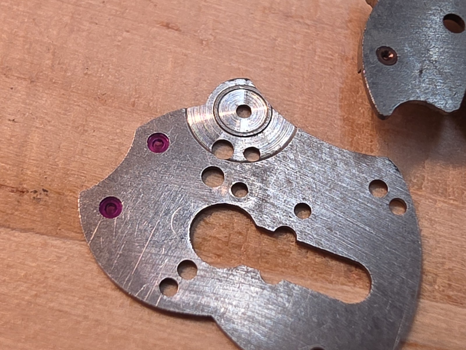 Lot Of Mixed Elgin 644 17j Automatic Parts-Rotor, Bridges, Wheels….