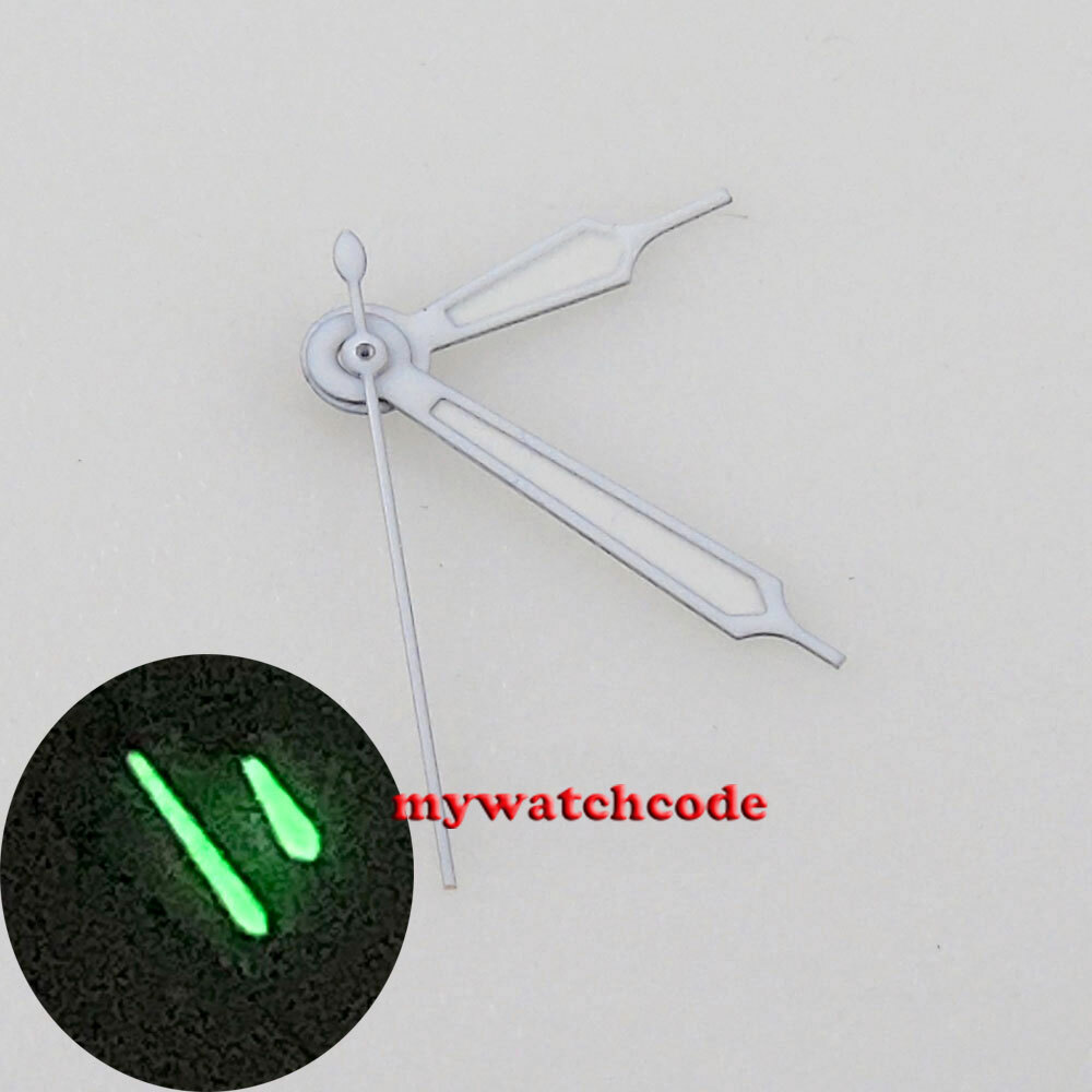29MM Black Dial Luminous Dial Green marks For Pilot MOD Dial NH35A 2824 movement