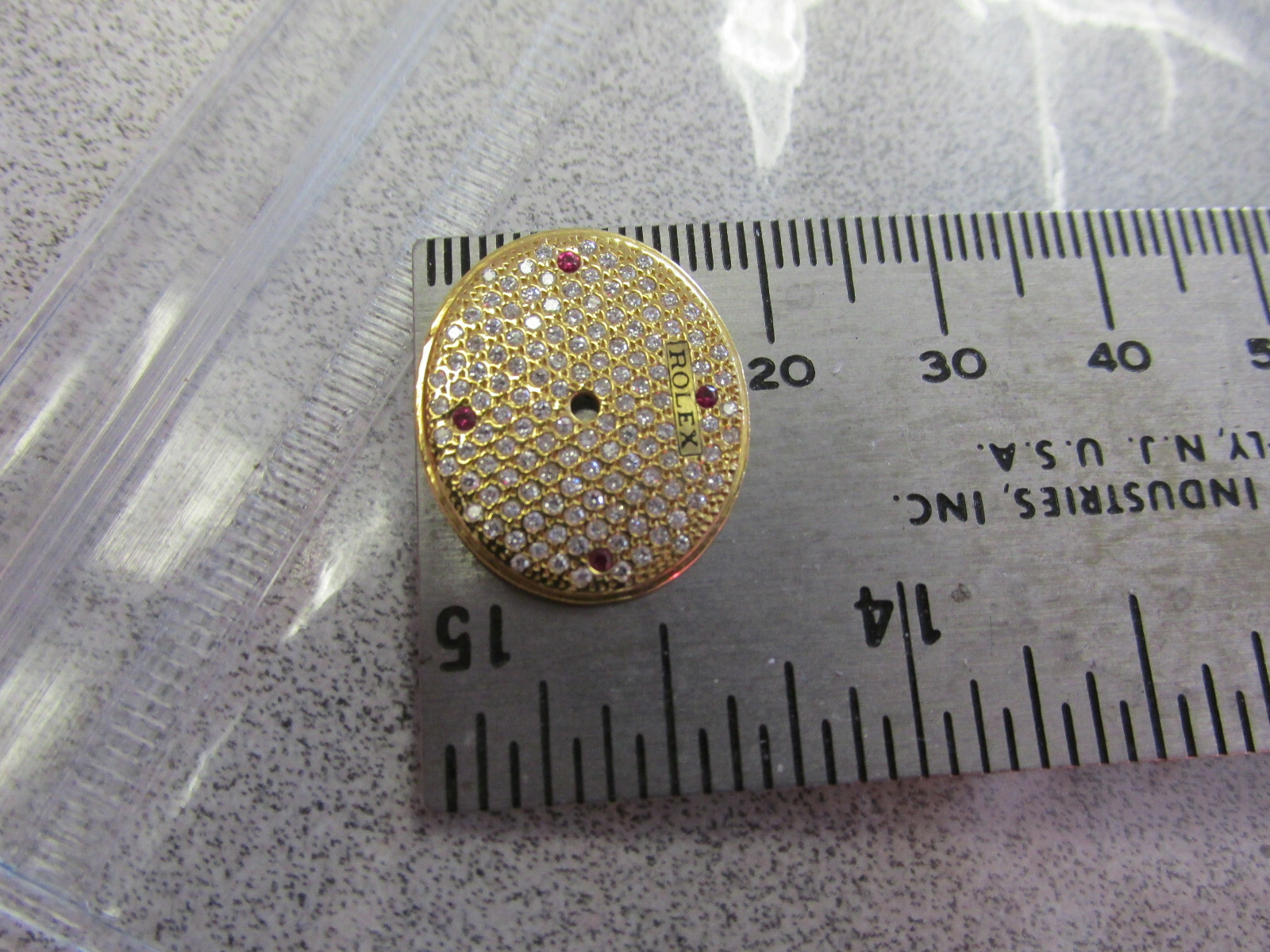 Rolex Factory Diamond & Ruby Dial for Rolex Cellini Woman’s Watch MAKE OFFER