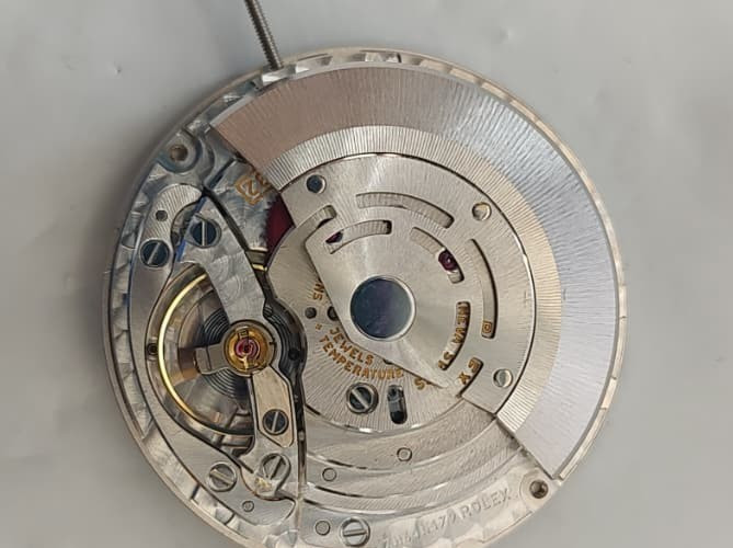 Genuine Rolex Cal. 3132 Automatic Movement & Chrome Crown 31J – Perfect Working