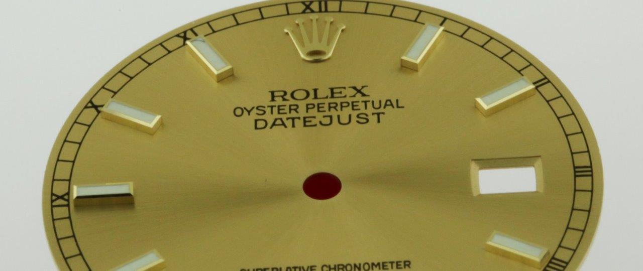 Original Men’s Rolex Datejust QS 116203 116233 Champagne Index Hour Dial 2T #C10