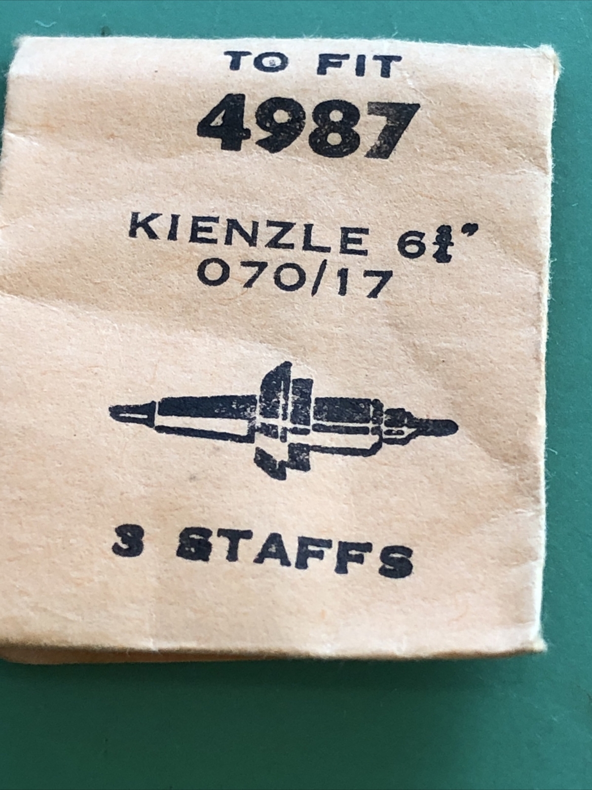 Kienzle Caliber 17 Balance Staff New Unused Stock Free Postage.