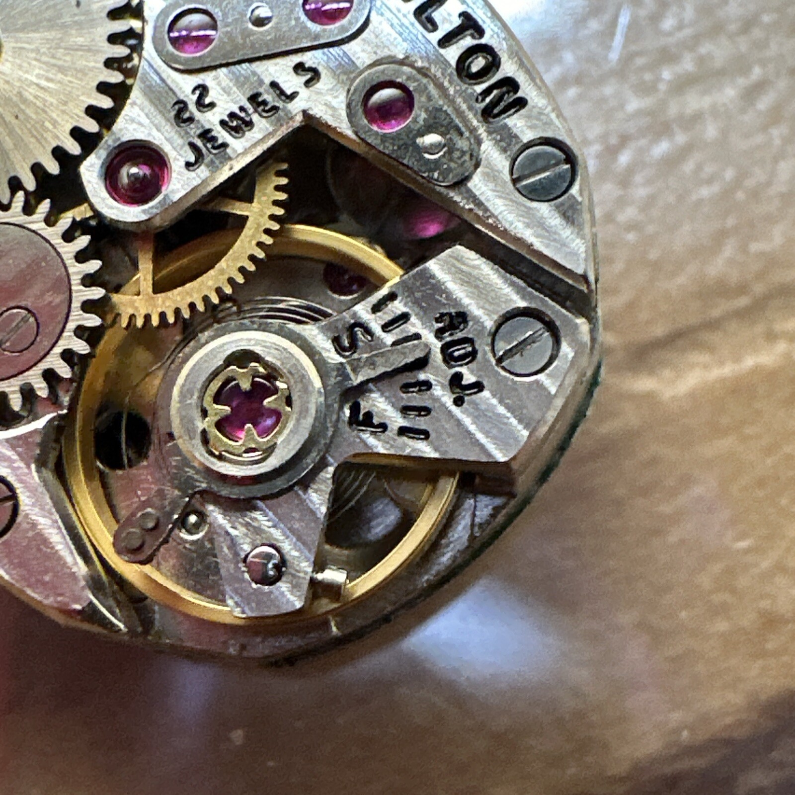 Hamilton Dial W/Movment 22J Ref 761 As Is H92