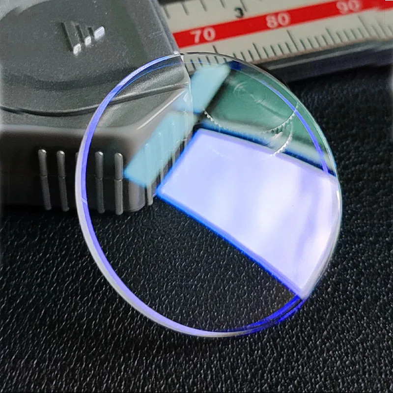 2mm Double Domed Sapphire Crystal 21mm-36.5mm Universal Blue AR Watch Glass Lens