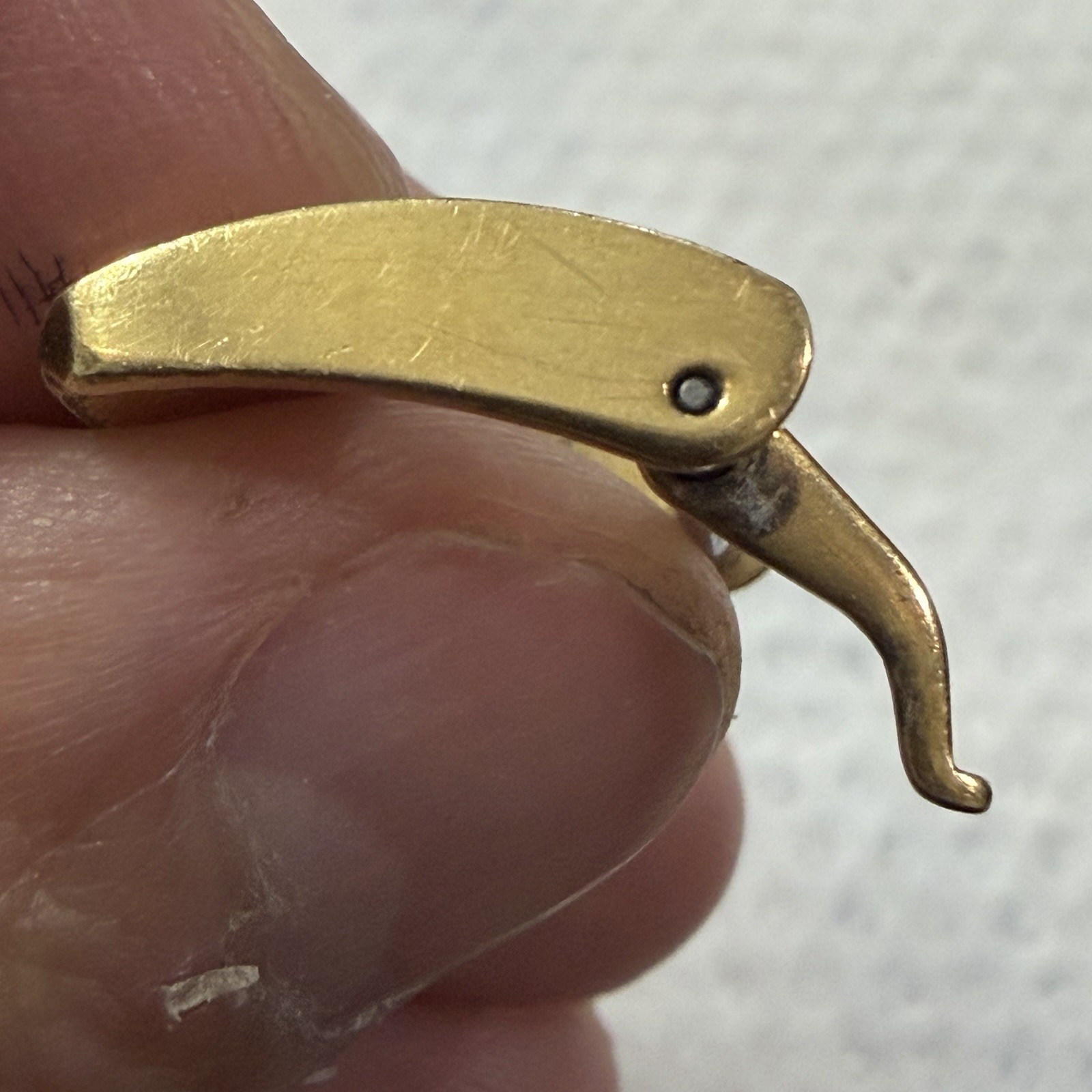 Vintage Genuine SEIKO Grand Quartz GQ Watch Band SGP Gold Buckle 15mm Japan