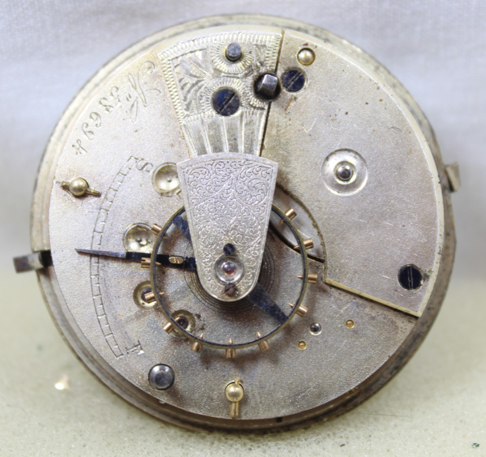 Royal Exchange London British Pocket Watch Movement Repair/Parts
