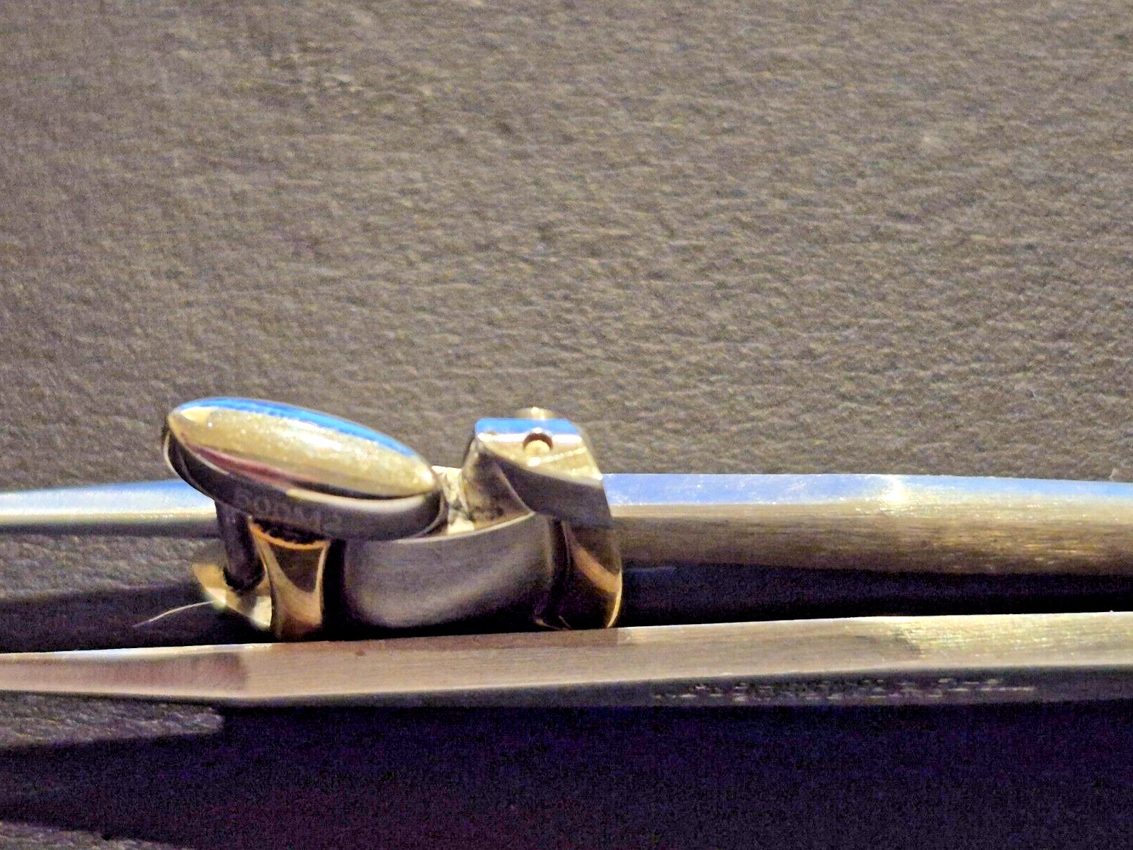 EBEL BRASILIA BAND BRACELET END PIECE S&G for 16mm Wide CASE AND Additional Link