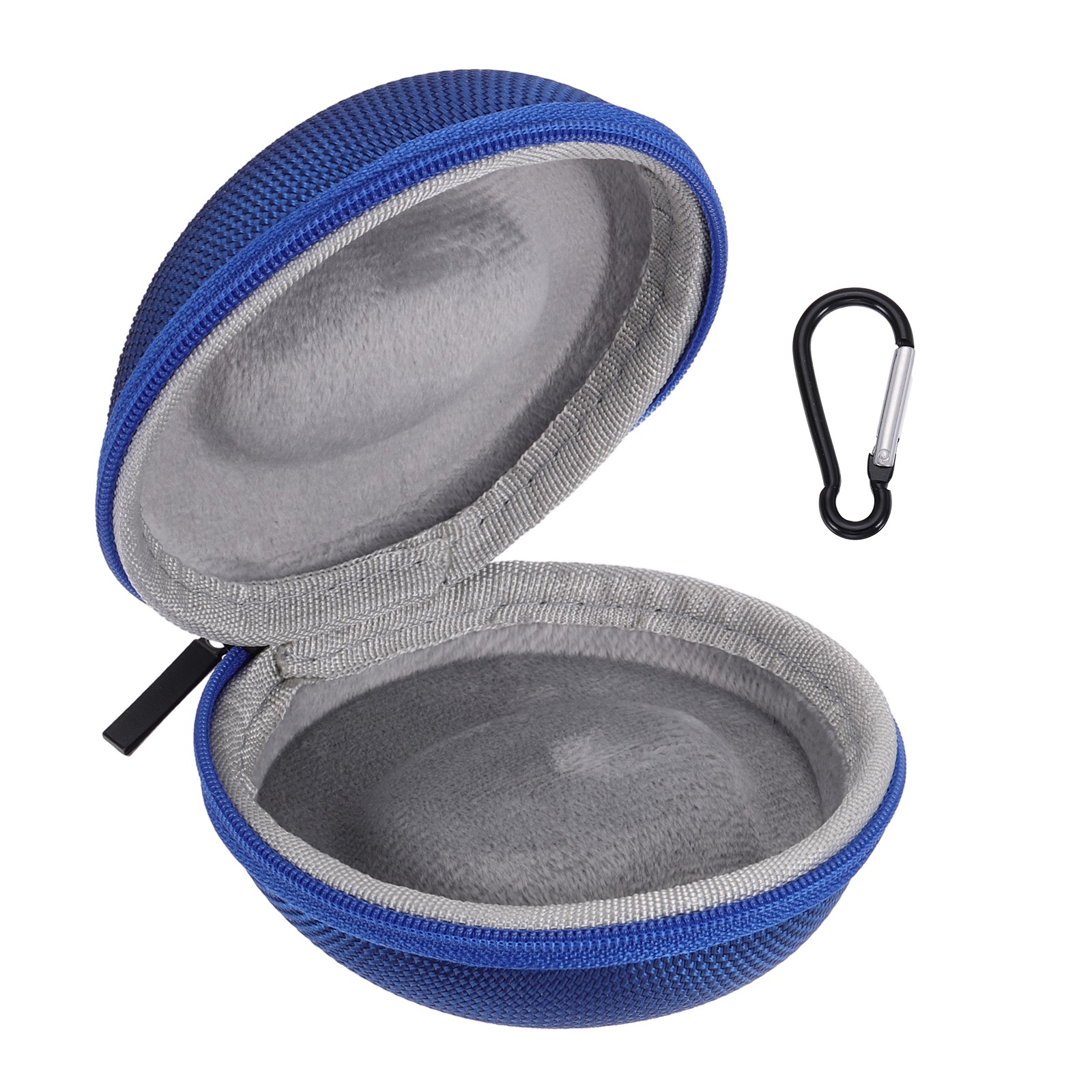 Watch Travel Case 1 Slot Oxford Watch Storage Box Up to 50mm / 2 Inch, Blue