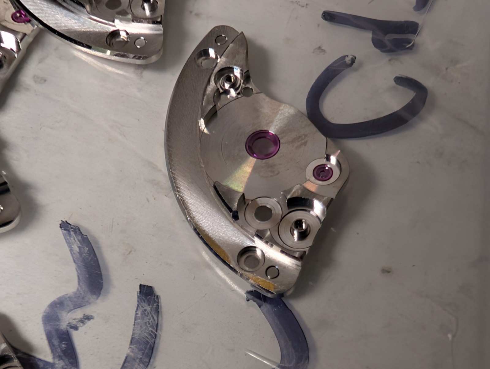 Rolex 3135 105 Barrel Bridge, NEW, open for watch repair/parts