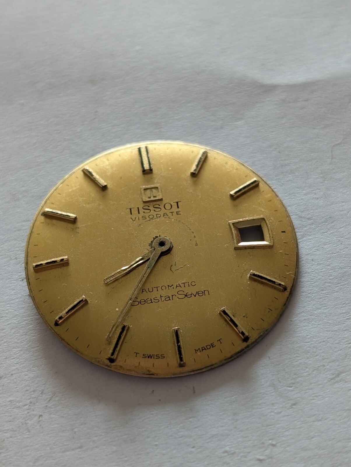Vintage Tissot Automatic SeaStar Seven 29.5mm Watch Dial