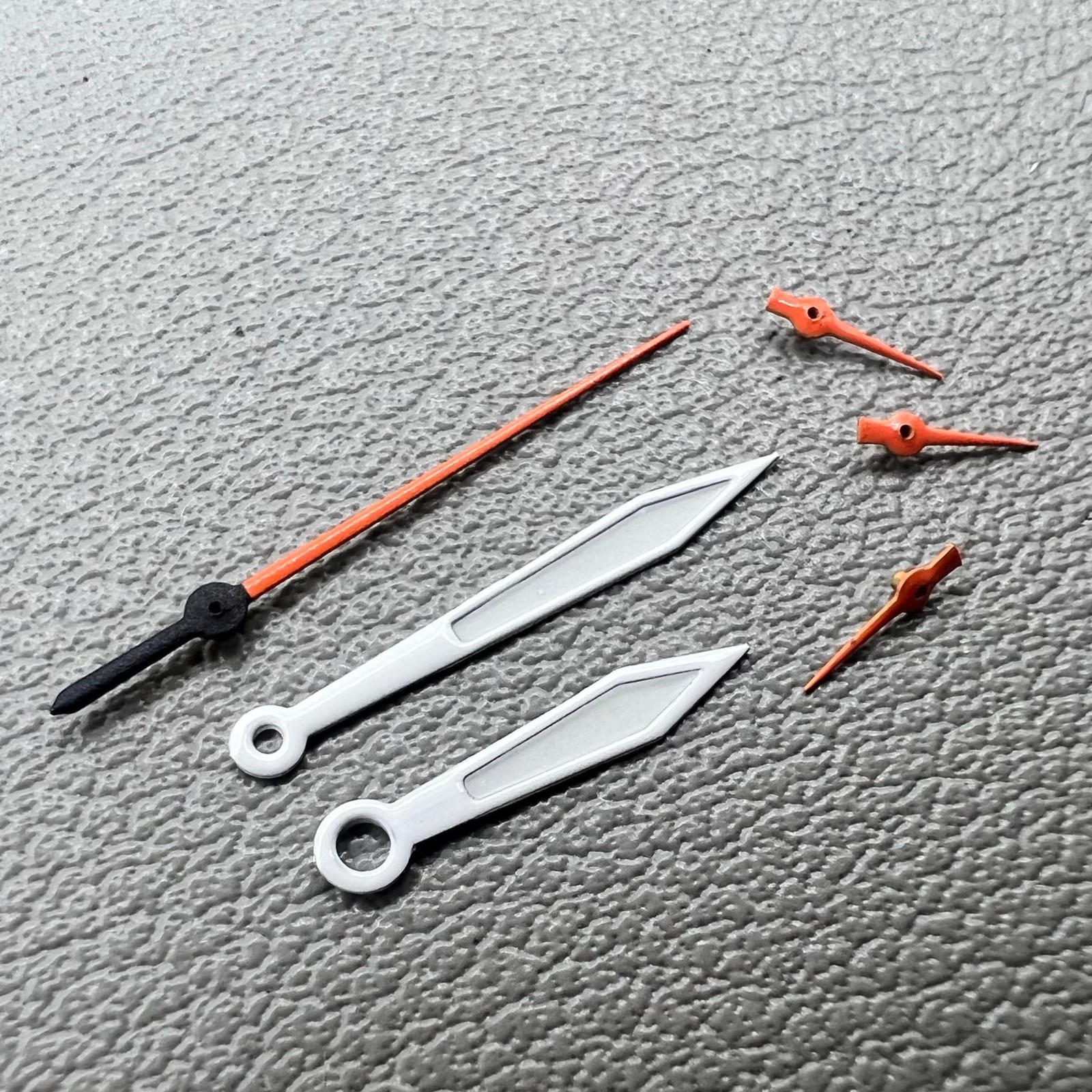 2 Sets/Pack Orange+White Second Hand Watch Hands for Miyota OS10 OS20 OS60 OS80