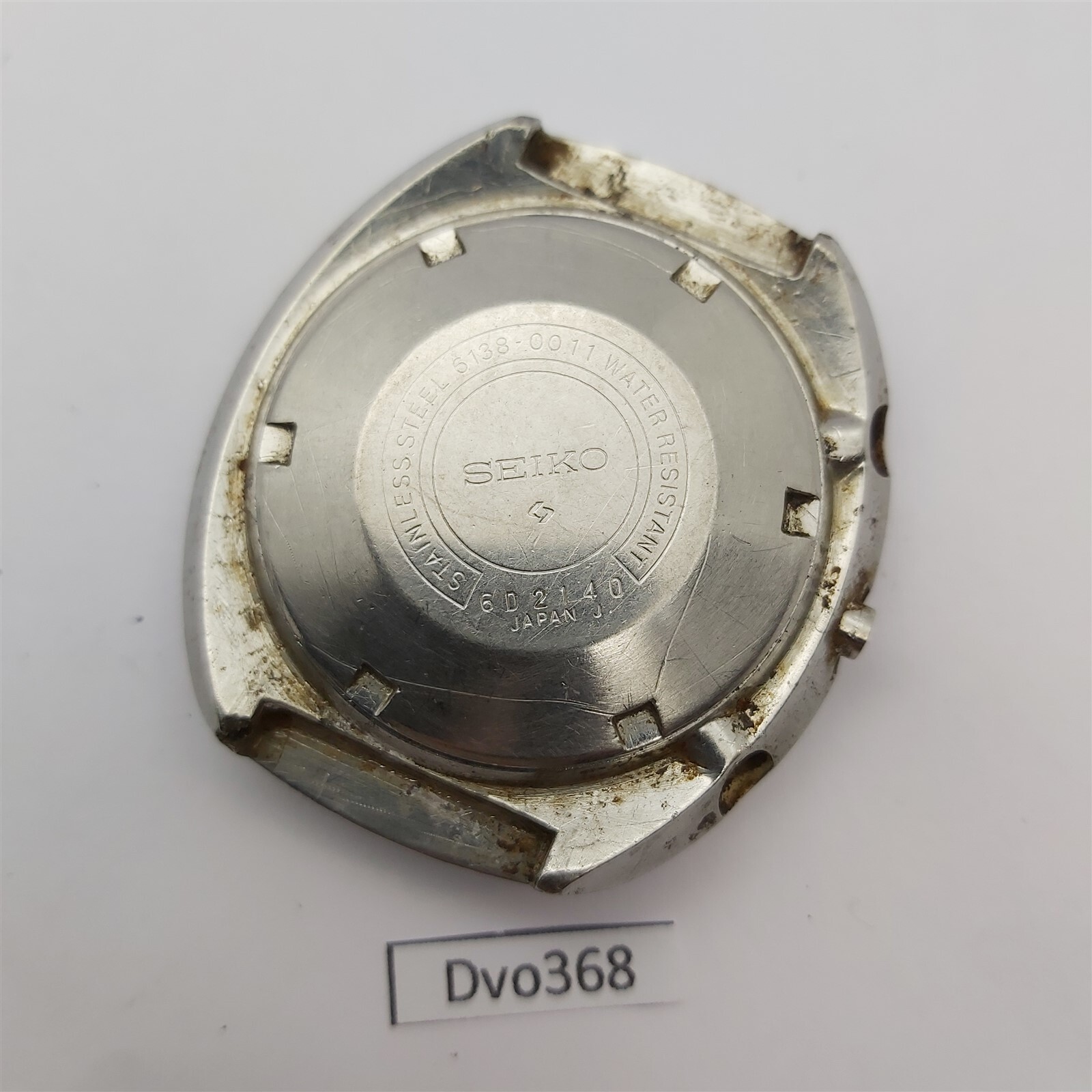 VINTAGE RARE SEIKO 6138 0011 UFO CHRONOGRAPH MIDCASE COVER MENS WATCH BVT0368