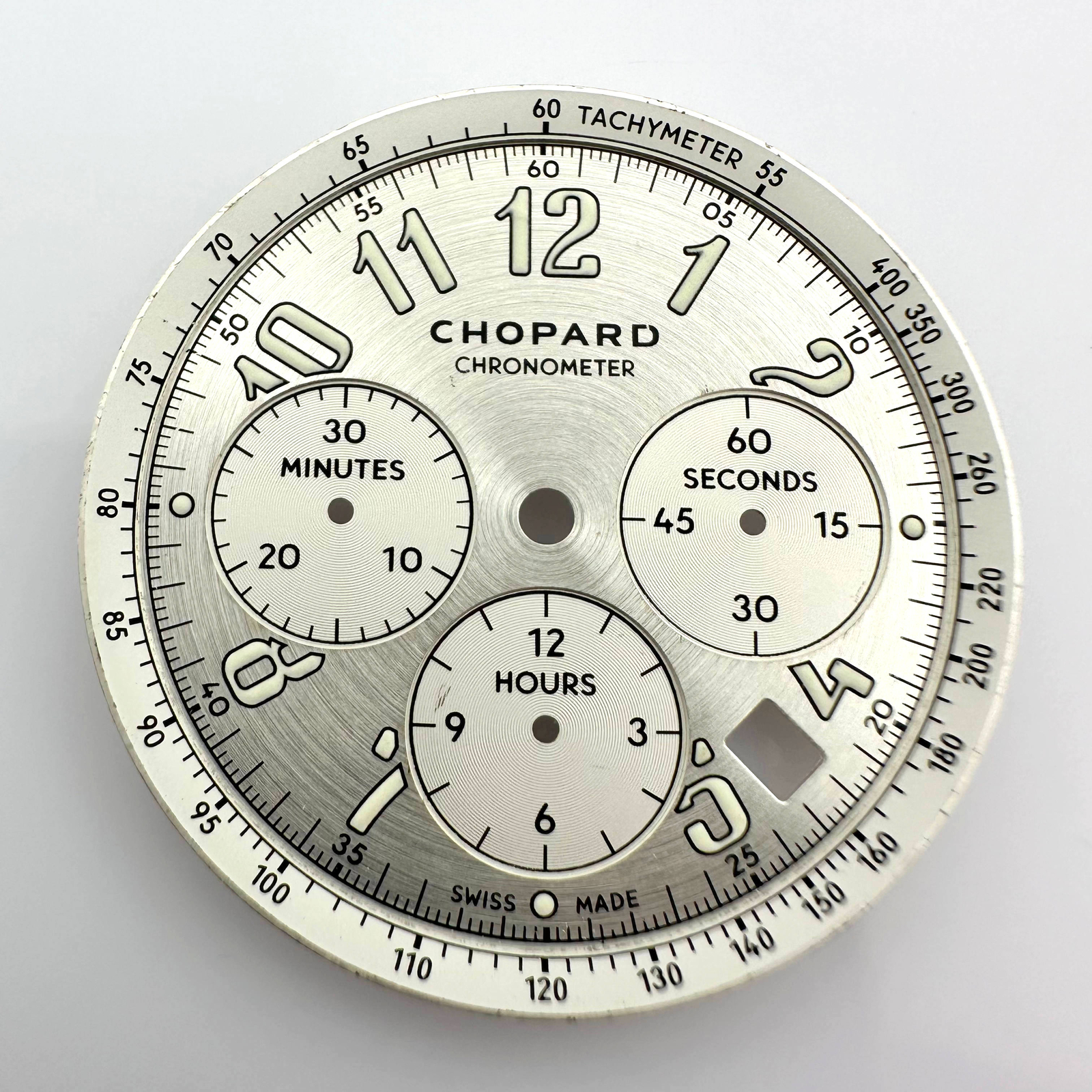 Authentic Chopard Dial – Mille Miglia -Chronometer – Silver – 33.5 mm
