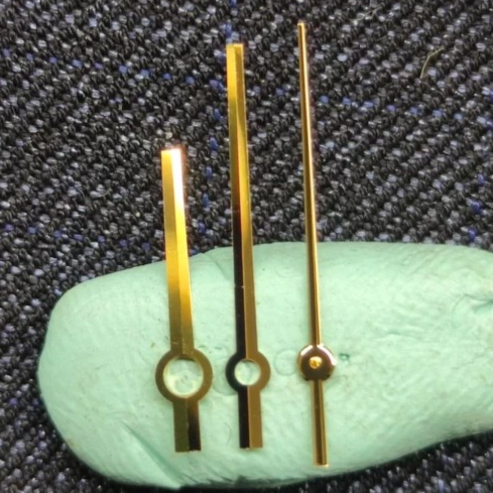 Golden Watch Hands No Lume for Miyota 8215/8200 8N24 2813 Movement Datejust 41
