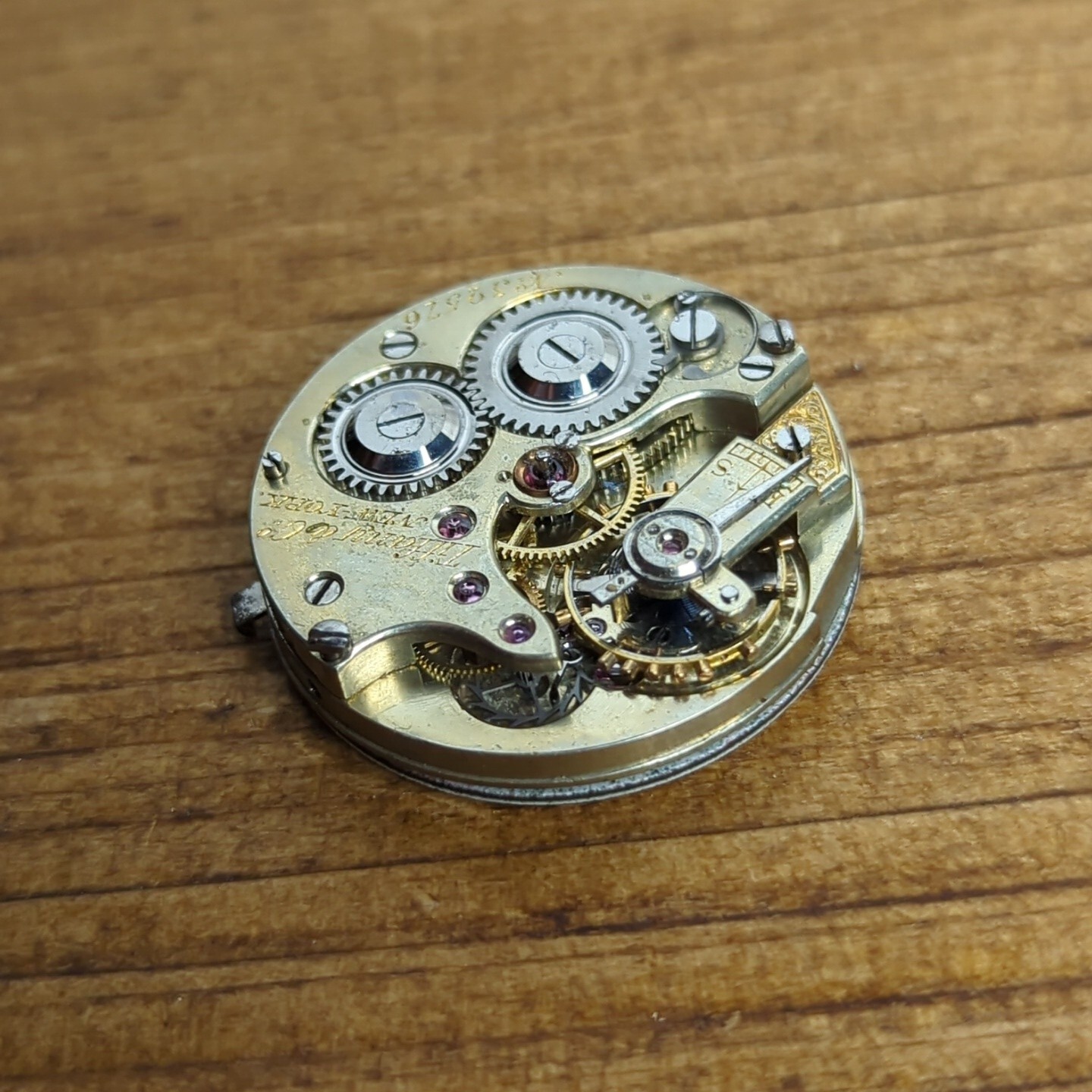 Aggasiz for Tiffany & Co New York Pocket Fob Watch Movement for Project (F229)